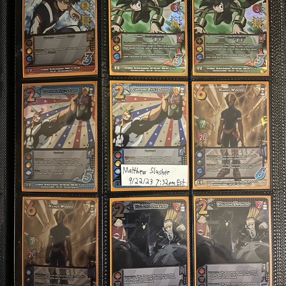 My hero academia 1st edition cards - Picture 10 of 14
